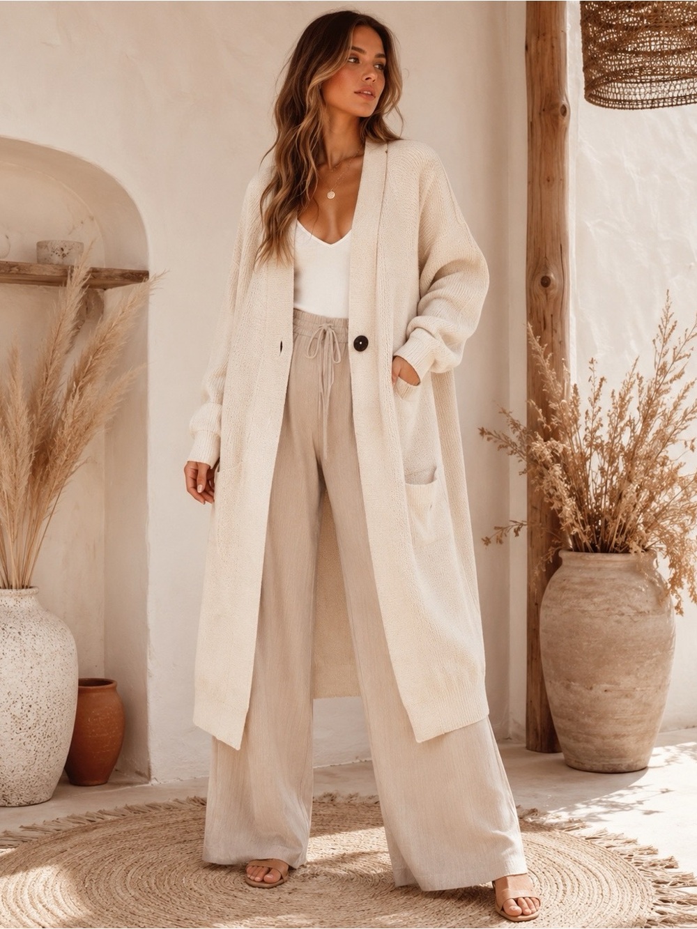 Free People Irreplaceable Oversized Duster Cardigan